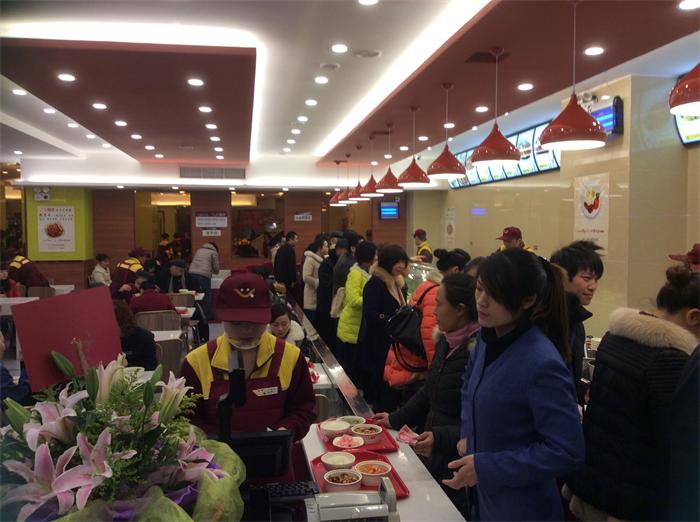 加盟店内部展示