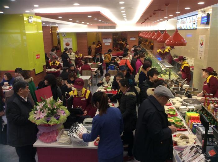 加盟店内部展示